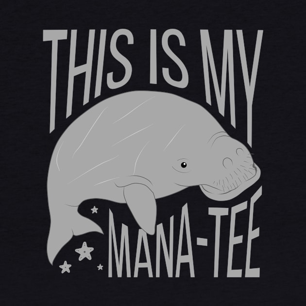 This Is My Manatee Funny Pun by valiantbrotha